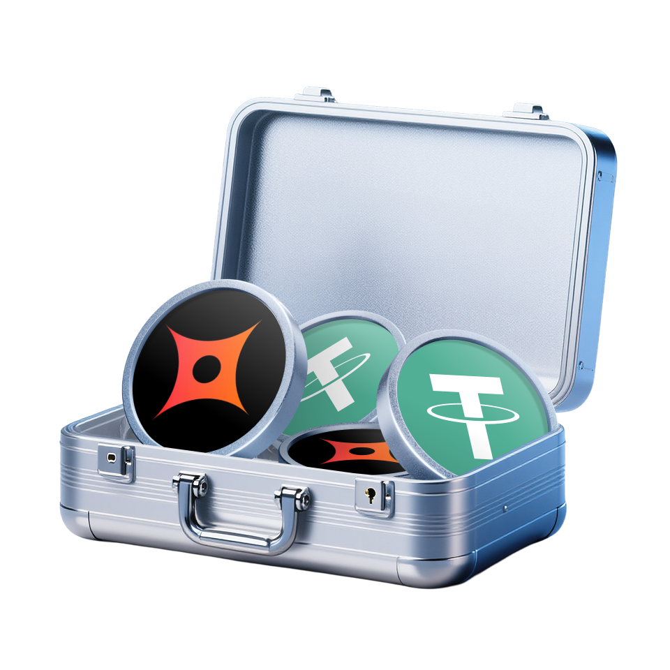 $30,000 em PRL + 15,000 USDT