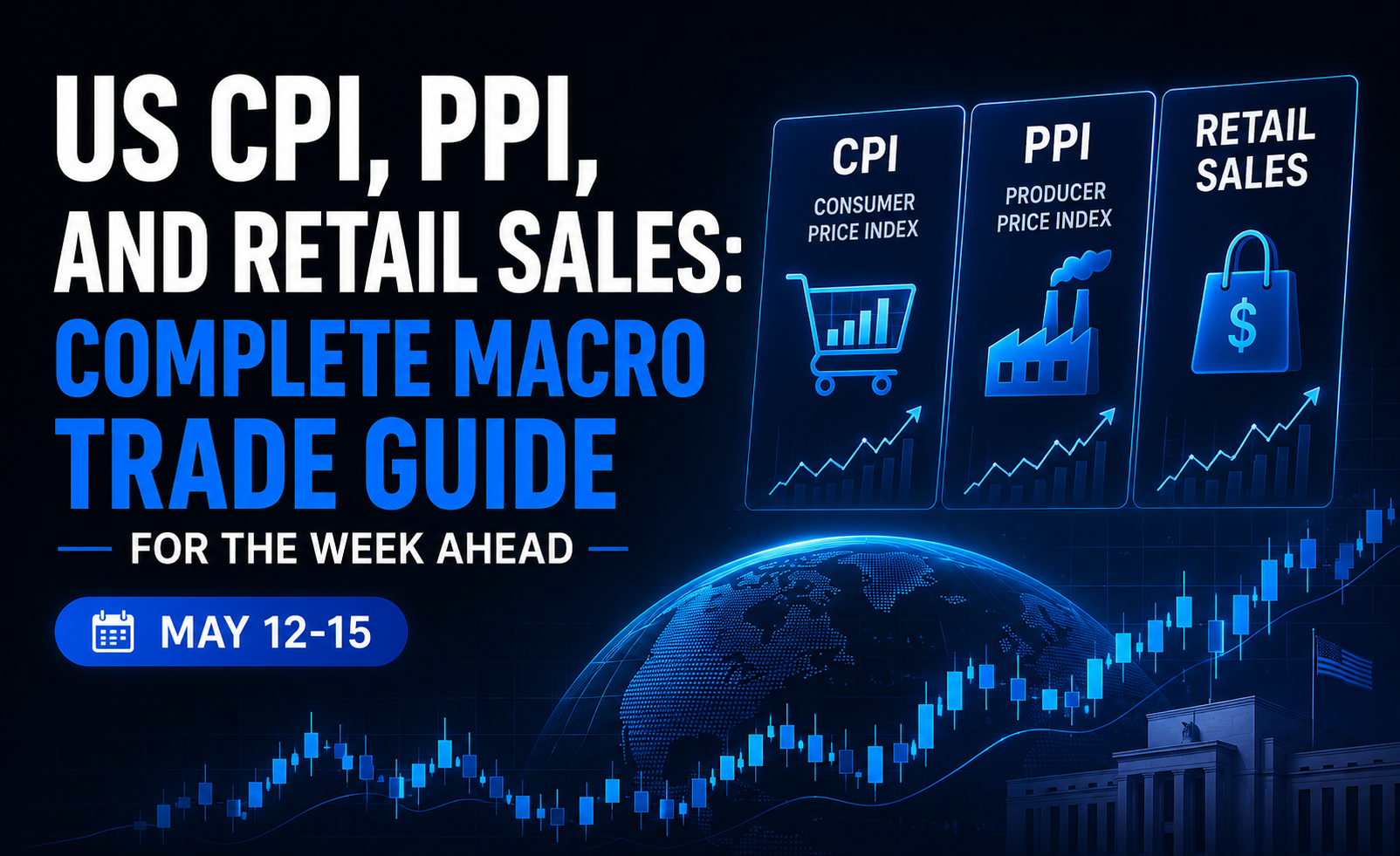 US CPI, PPI, and Retail Sales: Complete Macro Trade Guide for the Week Ahead (May 12-15)