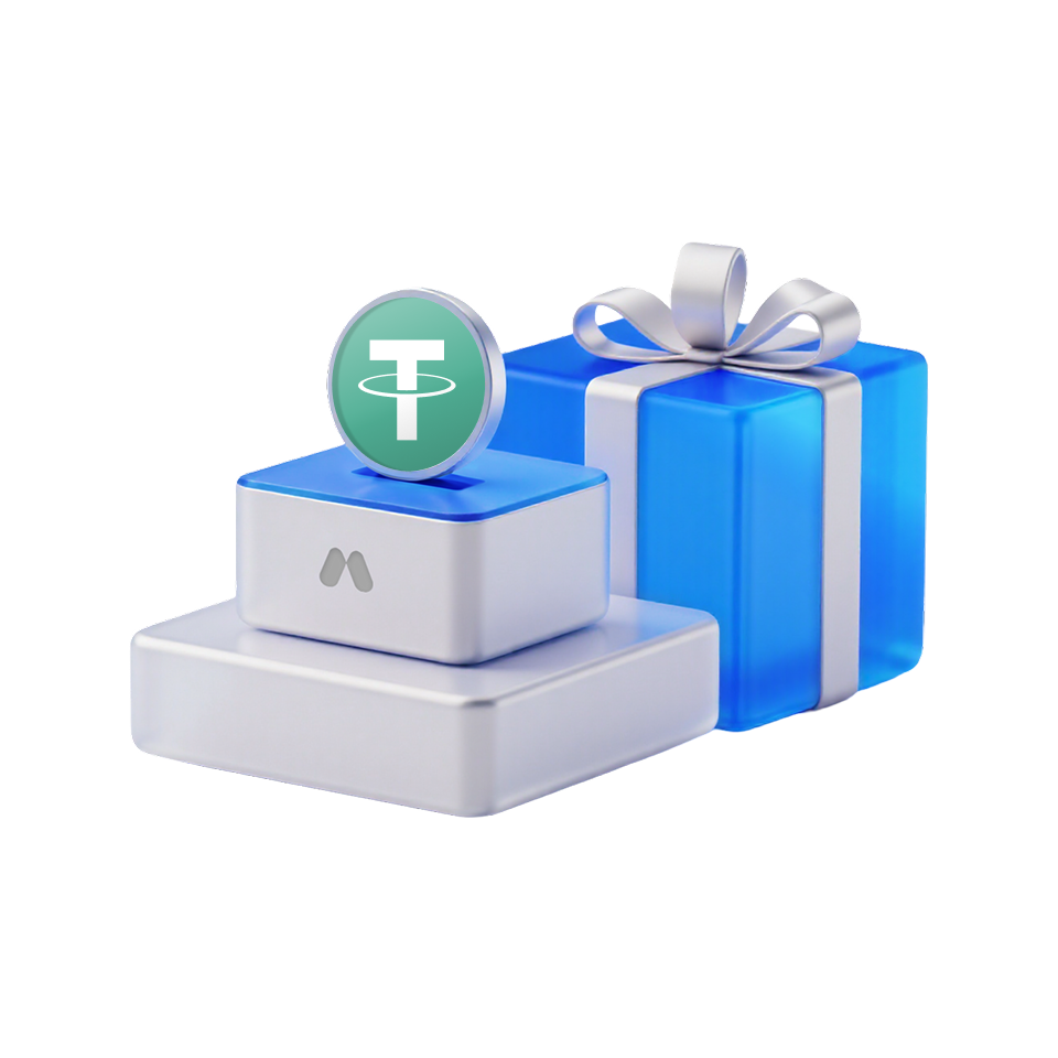 Nạp & giao dịch USDT: $40K