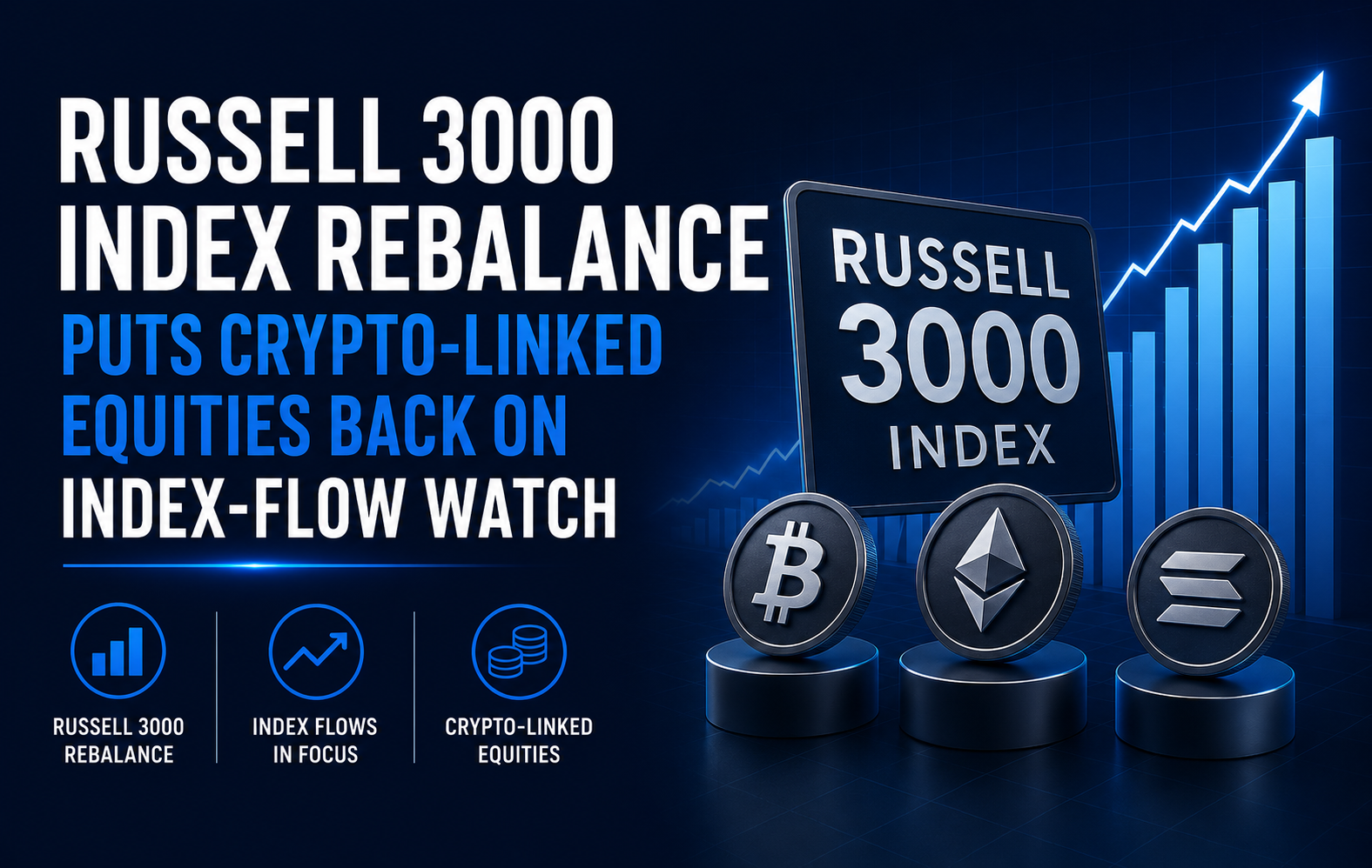 Russell 3000 Index Rebalance Puts Crypto-Linked Equities Back on Index-Flow Watch