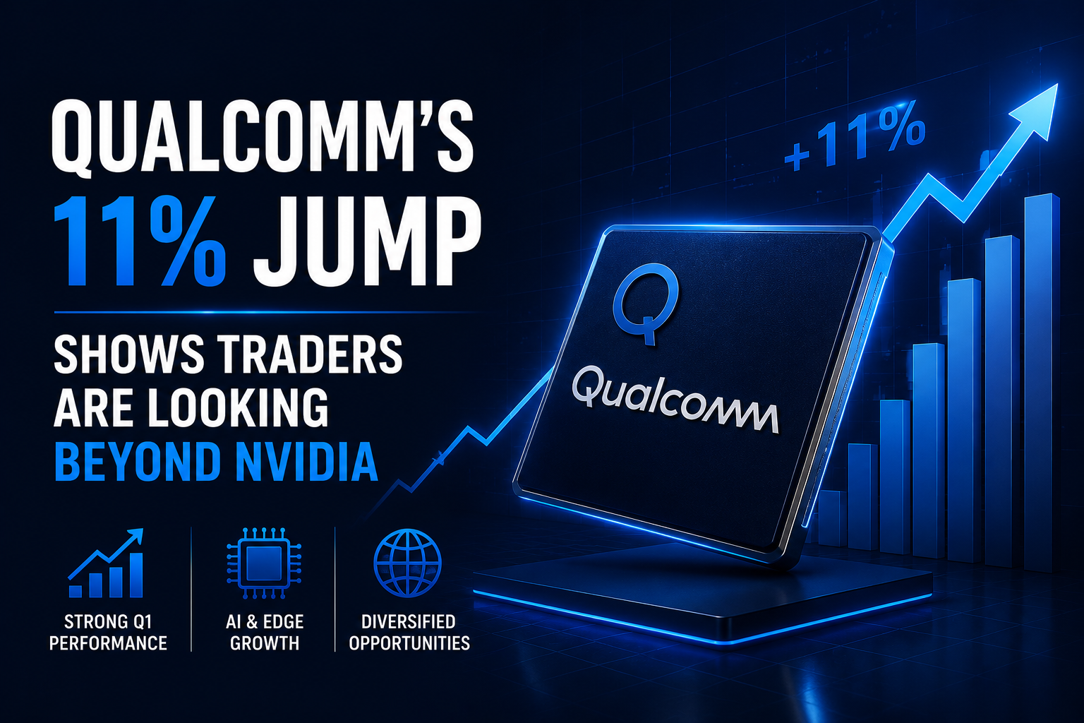 Qualcomm’s 11% Jump Shows Traders Are Looking Beyond Nvidia