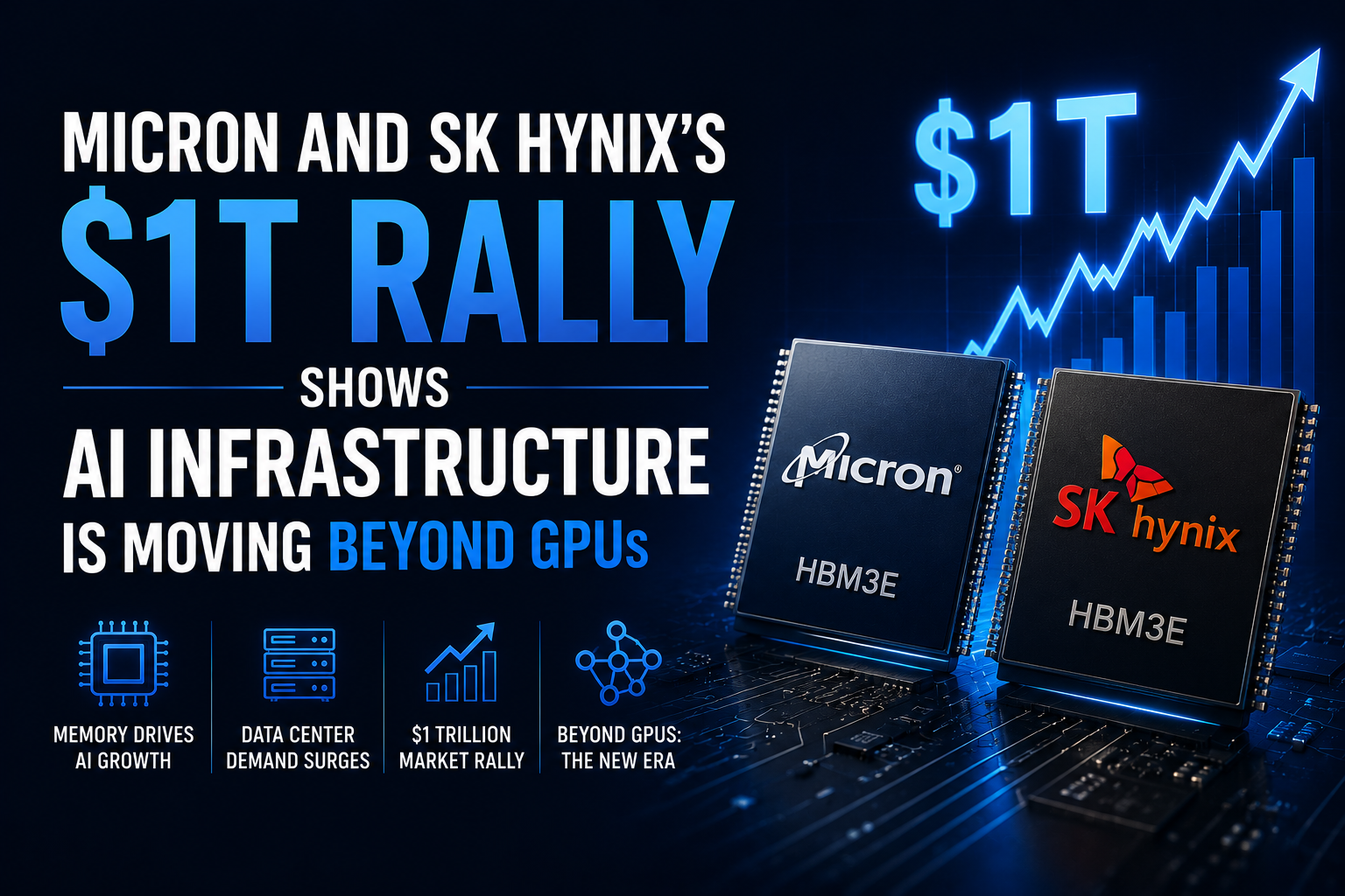 Micron and SK Hynix’s $1T Rally Shows AI Infrastructure Is Moving Beyond GPUs