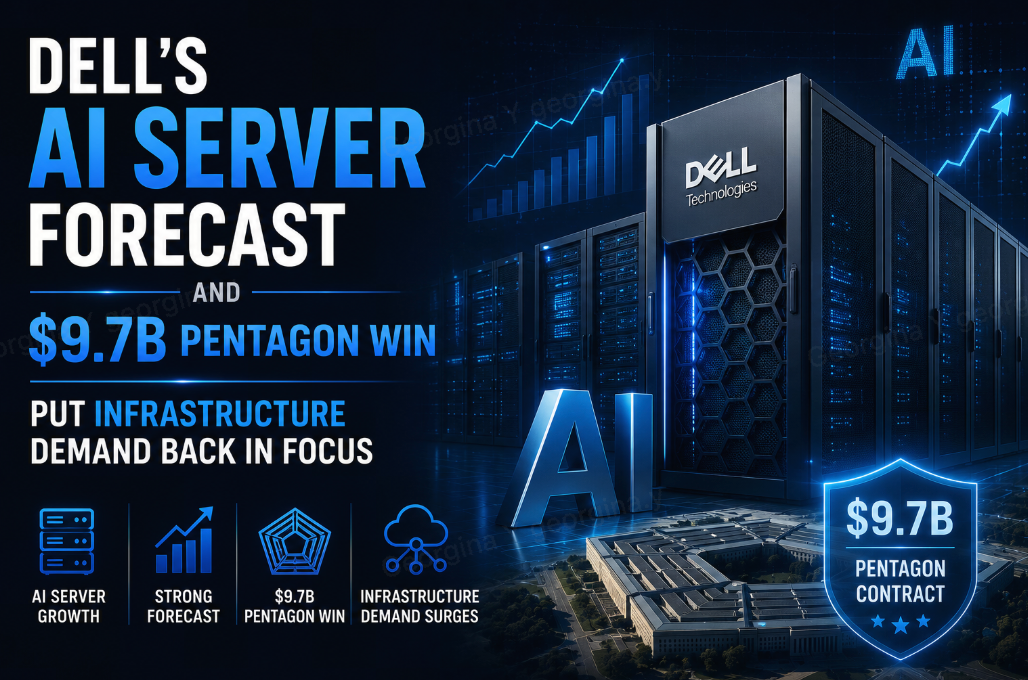 Proyeksi Server AI Dell dan Kesepakatan Pentagon US$9,7 Miliar Membuat Permintaan Infrastruktur Kembali Jadi Fokus