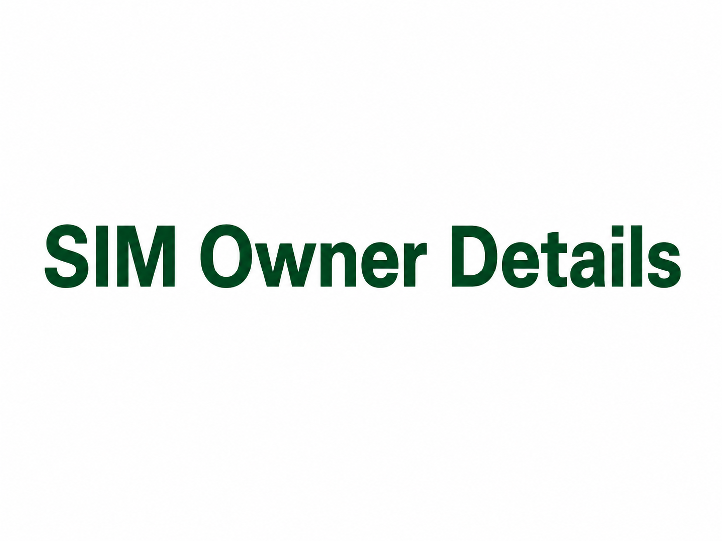 SIM Owner Details: How to Check SIMs on Your CNIC