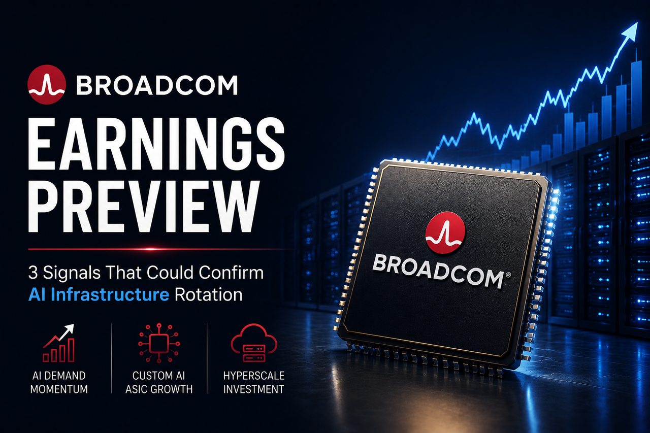 Broadcom(AVGO) Earnings Preview: 3 Critical Signals After Marvell’s Rally Could Confirm a Strong AI Infrastructure Rotation