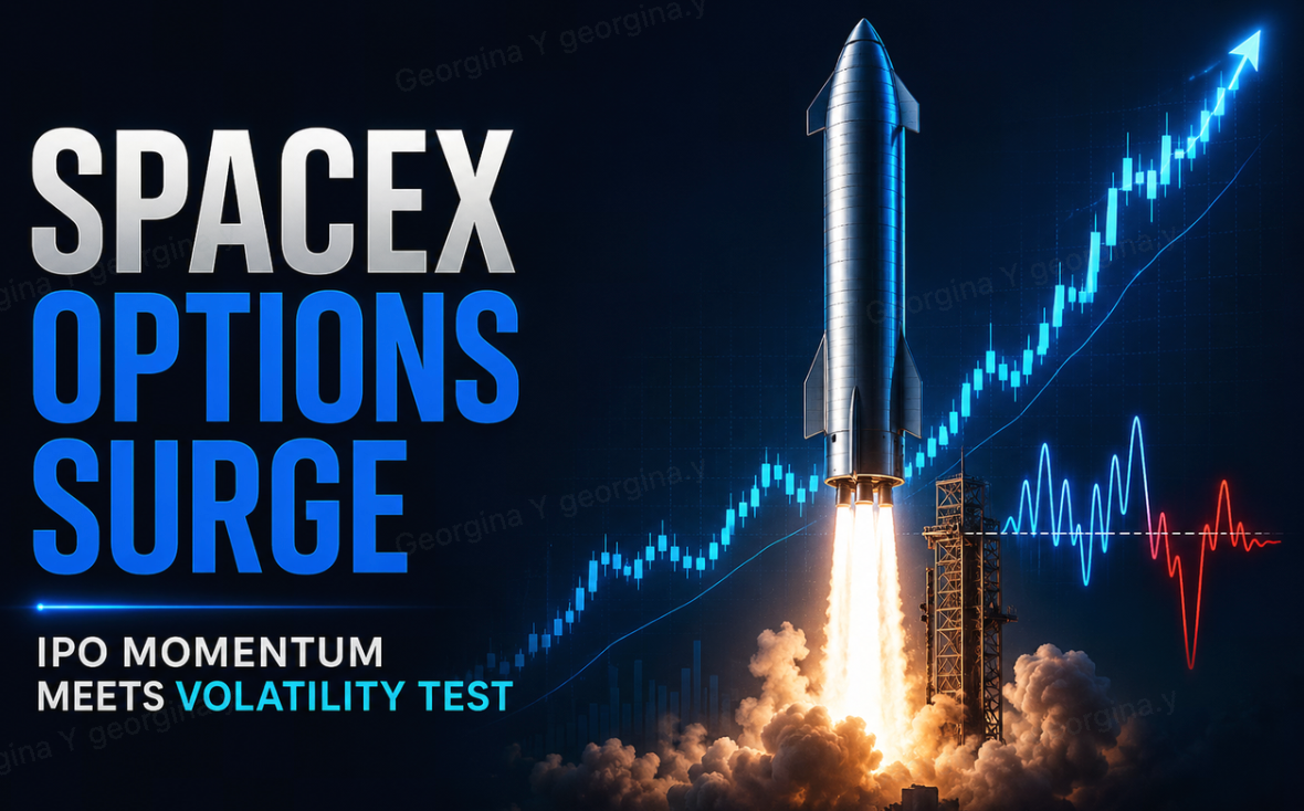 SpaceX Options Surge: Turning IPO Momentum Into a Volatility Test