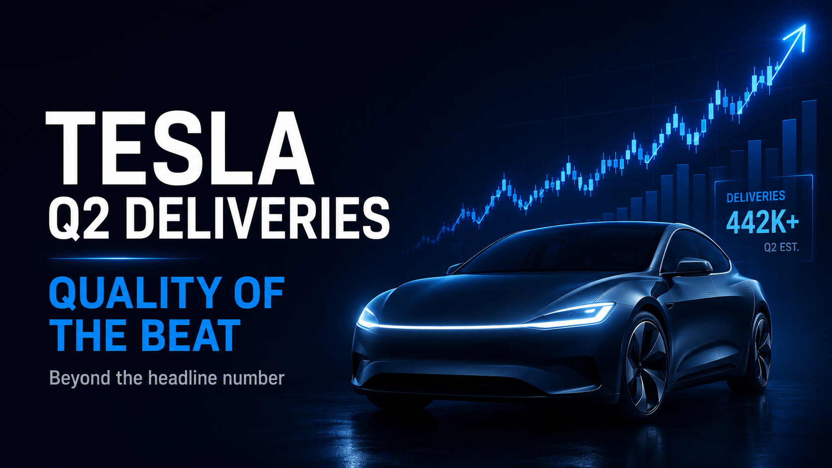 Tesla Jumps Before Q2 Deliveries: Why the Real Test Is Not Just the Number, but the Quality of the Beat