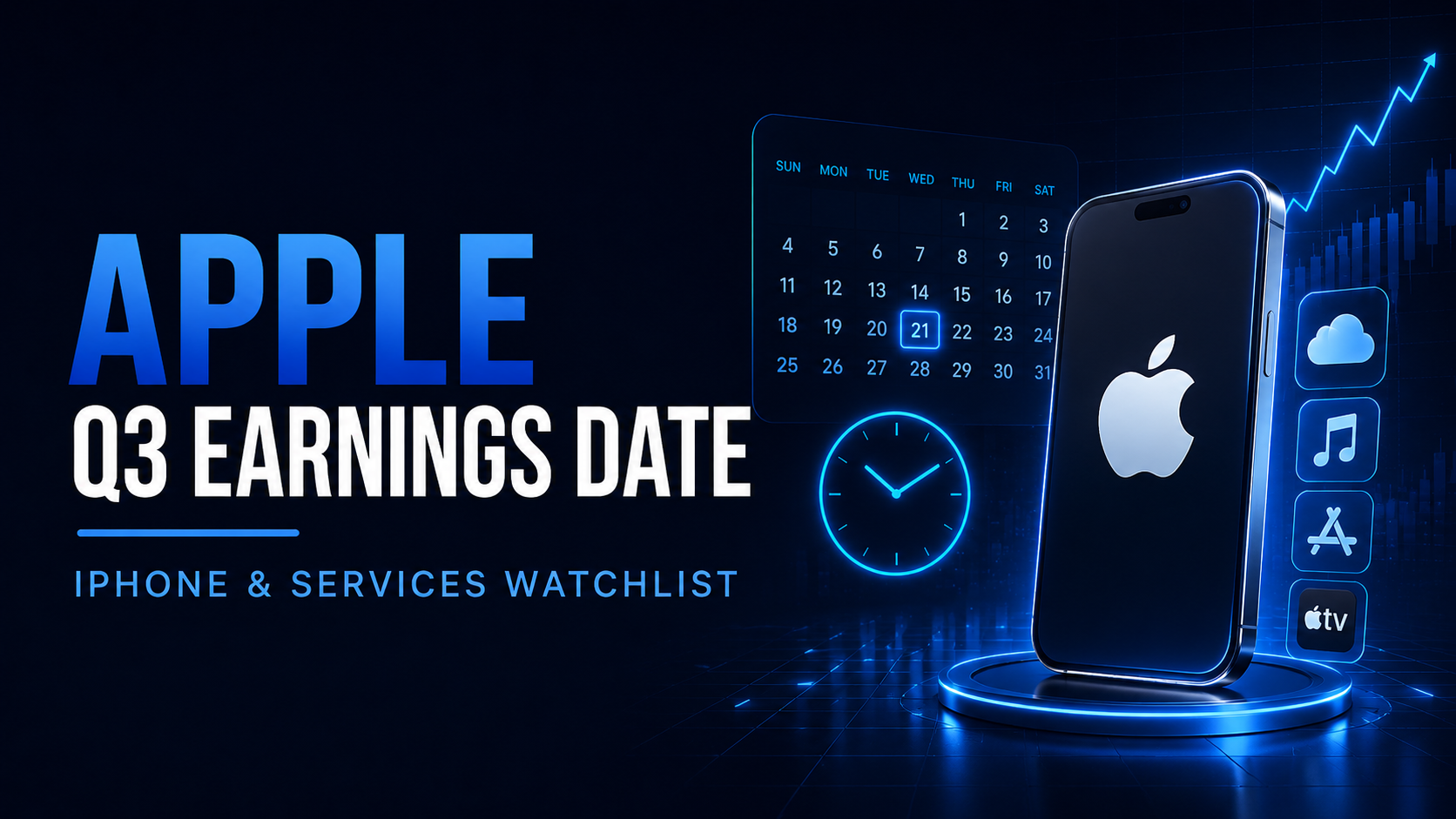 Apple FY2026 Q3 Earnings Date: Report Time, Services Revenue, and iPhone Watchlist